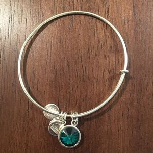 Alex and Ani Emerald Bangle Bracelet